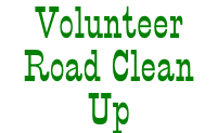 Volunteer Road Clean Up